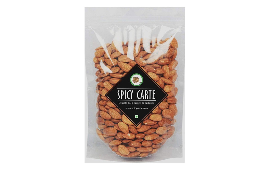Spicy Carte Premium Californian Almonds    Pack  500 grams